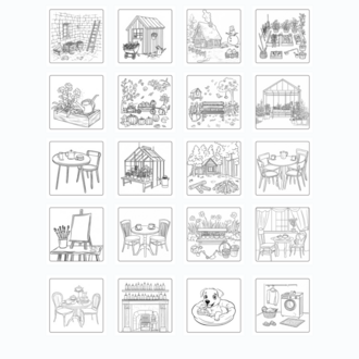 Boyama Kitabı, Little Corner Coloring Book Boyama KŞ00022