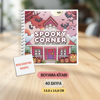 Boyama Kitabı, Spooky Corner Boyama KŞ00011