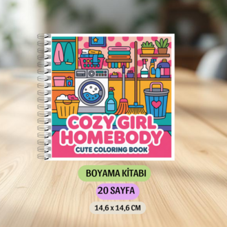 Cozy Girl Boyama Kitabı KU0033