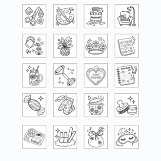 Boyama Kitabı, Köşeli Tatlı Ev, Coloring Book Boyama KŞ00020