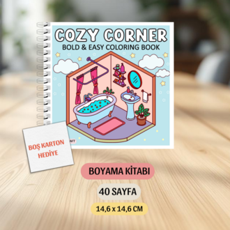 Cozy Corner Boyama Kitabı  KŞ00046