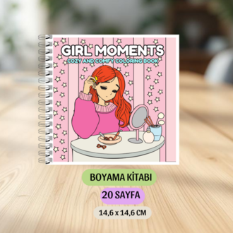 Girl Moments Boyama Kitabı KU0036