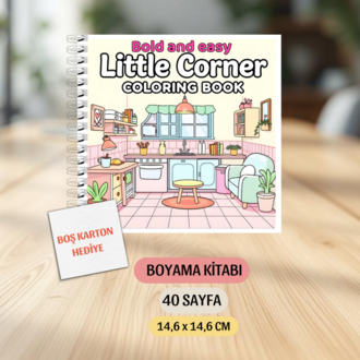 Boyama Kitabı, Little Corner Coloring Book Boyama KŞ00022