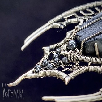 Black Stingray - Black Tourmaline