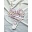 Lila Çiçekli Bralet Takım