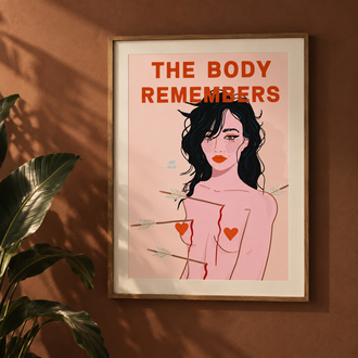 THE BODY REMEMBERS • Poster