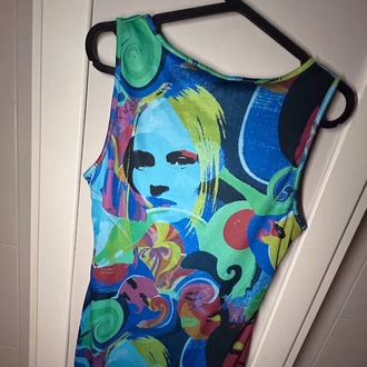 printed dress