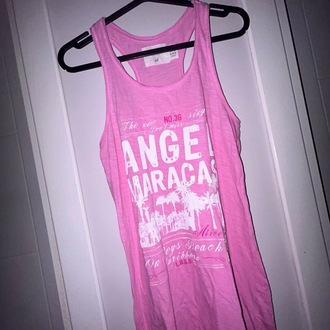 pink tank