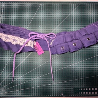 upcycled puma belt