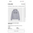 Celine Hoodie In Cotton Fleece Grey / Black