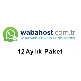 WabaHost 12 Aylık Paket