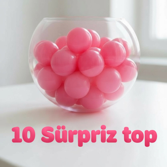 10 Ürünlük Sürpriz Top Paketi