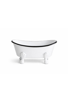 Dekoratif Metal Sabunluk Vintage Küvet Tasarım Banyo Sabunluk Banyo Lavabo Dekoru