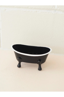 Dekoratif Metal Sabunluk Vintage Küvet Tasarım Banyo Sabunluk Banyo Lavabo Dekoru