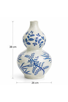 Hand-Painted Seramik Vazo