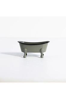 Dekoratif Metal Sabunluk Vintage Küvet Tasarım Banyo Sabunluk Banyo Lavabo Dekoru