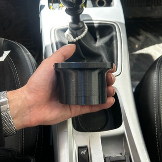 Renault Laguna 3 (2007–2010) Orta Konsol Bardaklık – OEM Uyumlu 3D Baskı Araç İçi Aksesuar