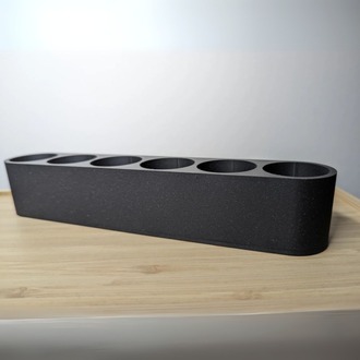 Espresso Çekirdek Saklama Kabı – 30mm Çaplı Cam Tüpler İçin