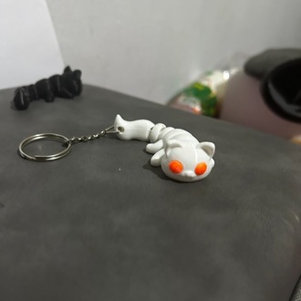 Kedi anahtarlık (Hareketli)