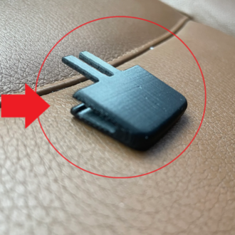BMW E90 hava üfleme yönlendirme mekanizma düğmesi
