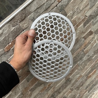 16.5 cm Pioneer Tarzı Yuvarlak Hoparlör Izgarası – 2 ADET