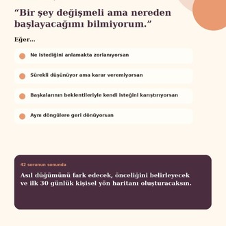 42 Soru: Kendine Dön, Yönünü Bul
