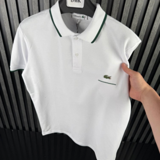 Lacoste Polo Yaka Beyaz Tshirt