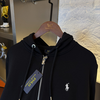 Ralph Lauren %100 Cotton Full Zip Hoodie