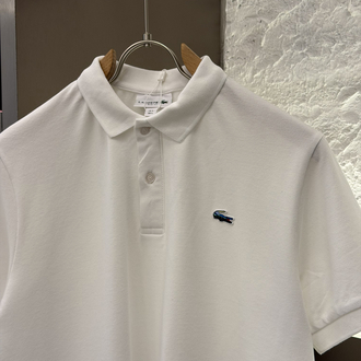 Lacoste Logo Appliquéd %100 Cotton Polo Tshirt