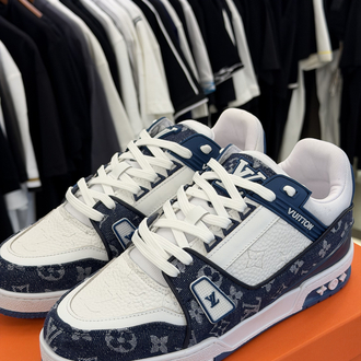 Louis Vuitton Leather Trainer Sneakers