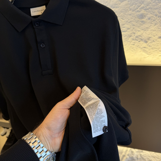 Calvin Klein Logo Appliquéd %100 Cotton Polo Tshirt