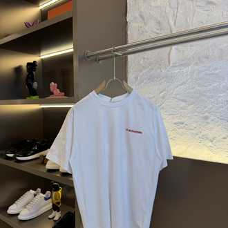 Les Benjamins Logo Appliquéd %100 Cotton Tshirt
