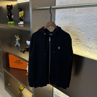 Ralph Lauren %100 Cotton Full Zip Hoodie