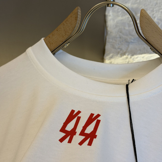 44 LABEL  Logo Appliquéd %100 Cotton Tshirt