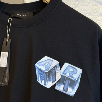 AMIRI Logo Appliquéd %100 Cotton Tshirt