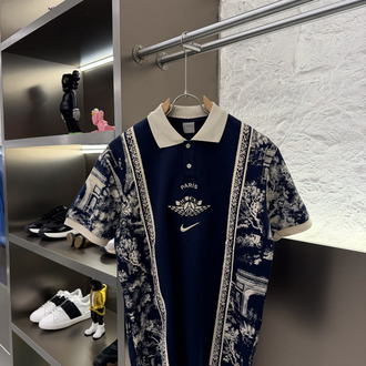 Christian Dior x NIKE Dembele Special Edition Polo Yaka Tshirt