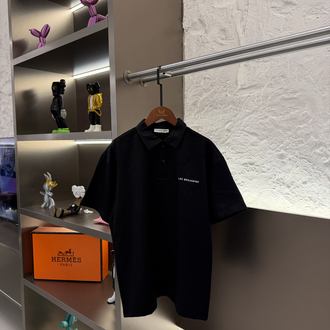 Les Benjamins Classics %100 Cotton Polo Tshirt Siyah