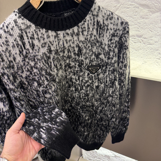 Prada Milano Premium %100 Pamuk Triko Kazak