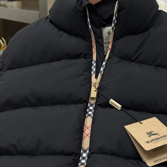 Burberry Logo Appliquéd Puffer Jacket