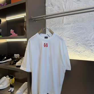 44 LABEL  Logo Appliquéd %100 Cotton Tshirt