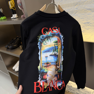 Casablanca Paris Premium %100 Pamuk Sweatshirt