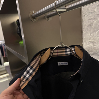 Burberry İthal Logo Appliquéd Shirt Gömlek