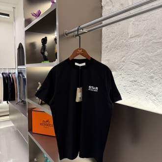 Golden Goose %100 Cotton Logo Appliquéd Tshirt