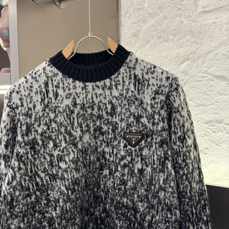 Prada Milano Premium %100 Pamuk Triko Kazak