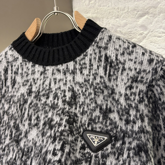 Prada Milano Premium %100 Pamuk Triko Kazak