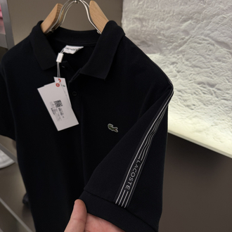 Lacoste Logo Appliquéd %100 Cotton Polo Tshirt