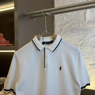 Ralph Lauren Logo Appliquéd %100 Cotton Knitwear