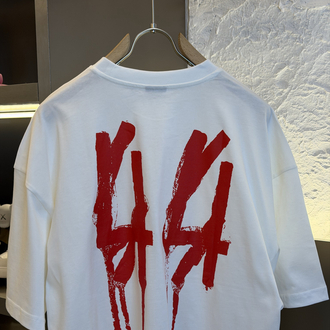 44 LABEL  Logo Appliquéd %100 Cotton Tshirt