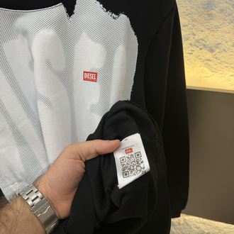 Diesel Premium %100 Pamuk Sweatshirt