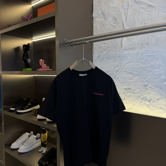 Les Benjamins Logo Appliquéd %100 Cotton Tshirt
